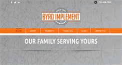 Desktop Screenshot of byrdimplement.net